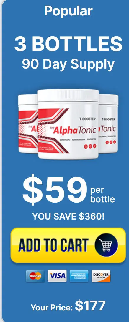 Alpha Tonic - 3 Bottles